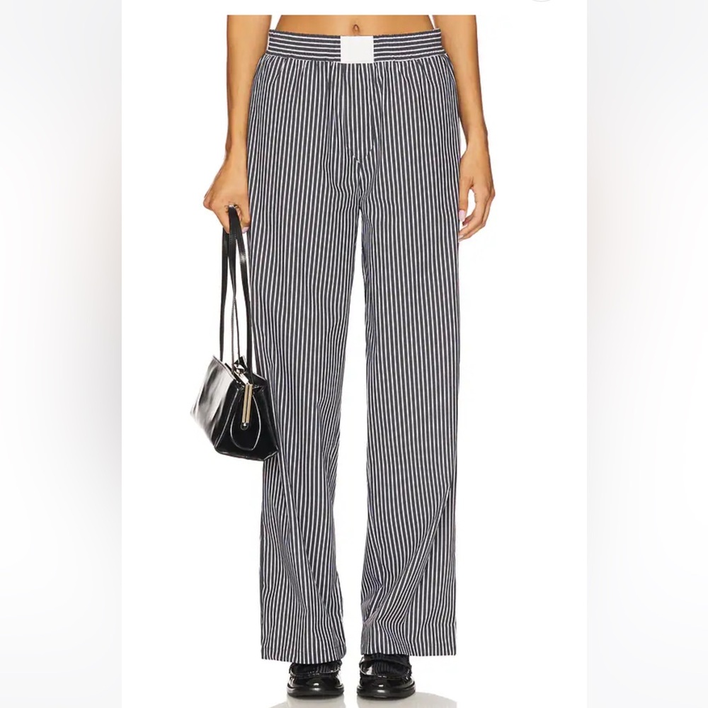 Lioness Cobain Pants in Onyx Stripe